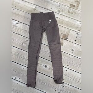 Brown gymshark leggings